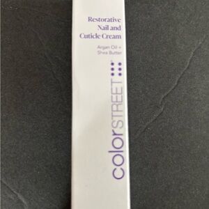 Color Street Restorative Nail and Cuticle Cream - Purple Text
